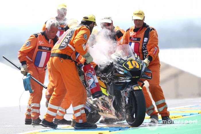 Luca Marini, bicicleta del VR46 Racing Team