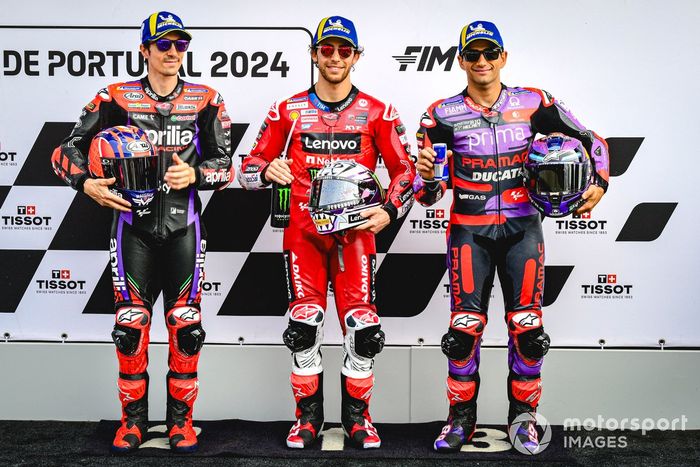Enea Bastianini, Equipo Ducati, Jorge Martín, Pramac Racing, Maverick Viñales, Aprilia Racing Team