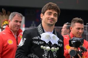 Charles Leclerc, Scuderia Ferrari, vestido de mariachi