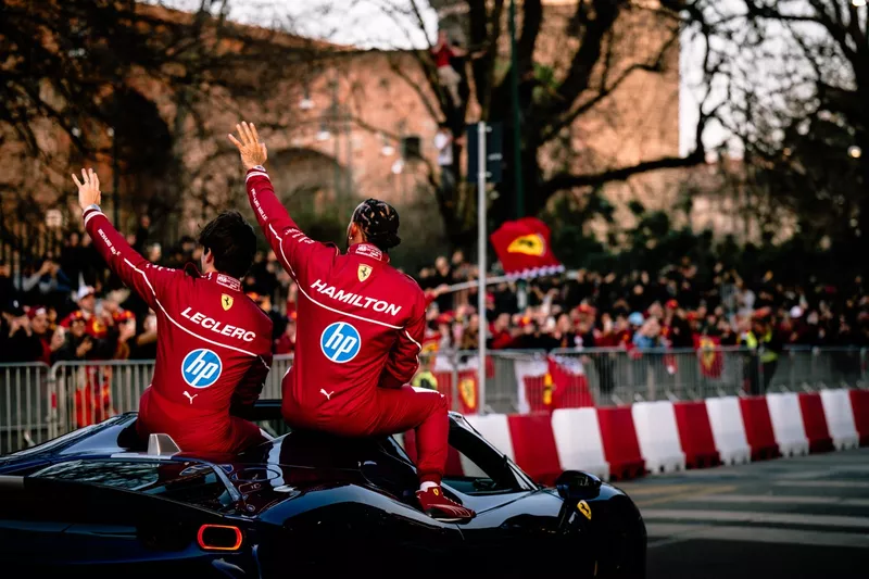 Charles Leclerc, Ferrari, Lewis Hamilton, Ferrari