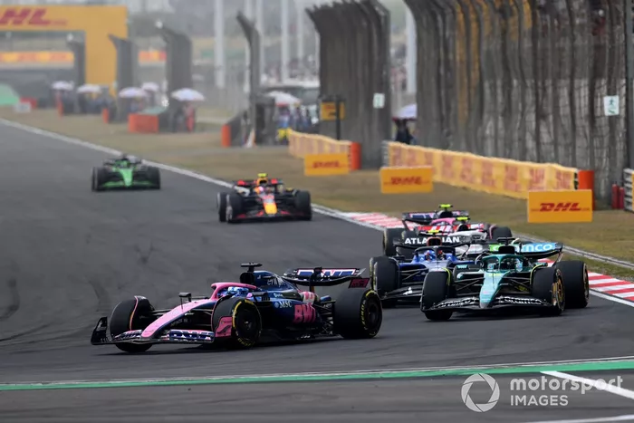 Lance Stroll, Aston Martin Racing, Pierre Gasly, Alpine