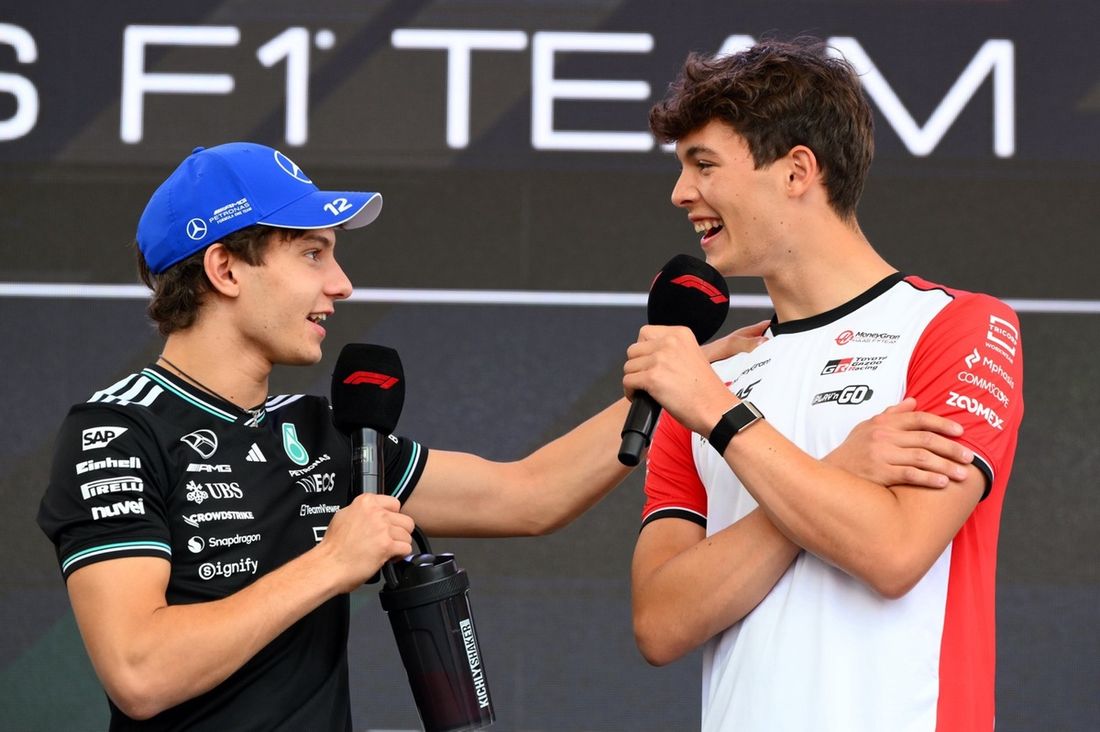 Oliver Bearman, Haas F1 Team, Andrea Kimi Antonelli, Mercedes