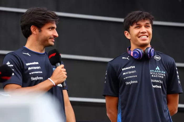 Carlos Sainz, Williams, Alexander Albon, Williams
