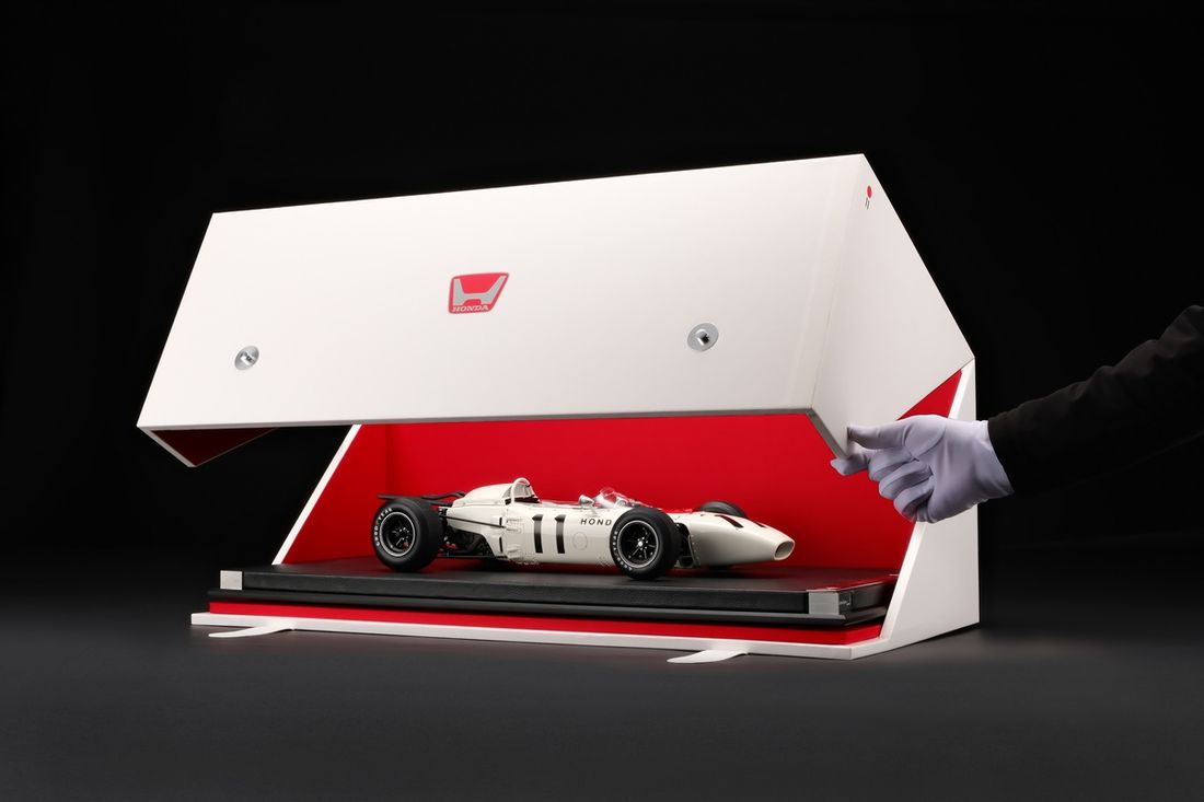 ホンダ、F1初優勝60周年を記念してRA272のモデルカーを限定販売 F1