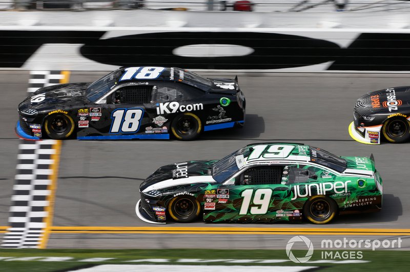 Jeffrey Earnhardt, Joe Gibbs Racing, Toyota Supra iK9 Brandon Jones, Joe Gibbs Racing, Toyota Supra Juniper