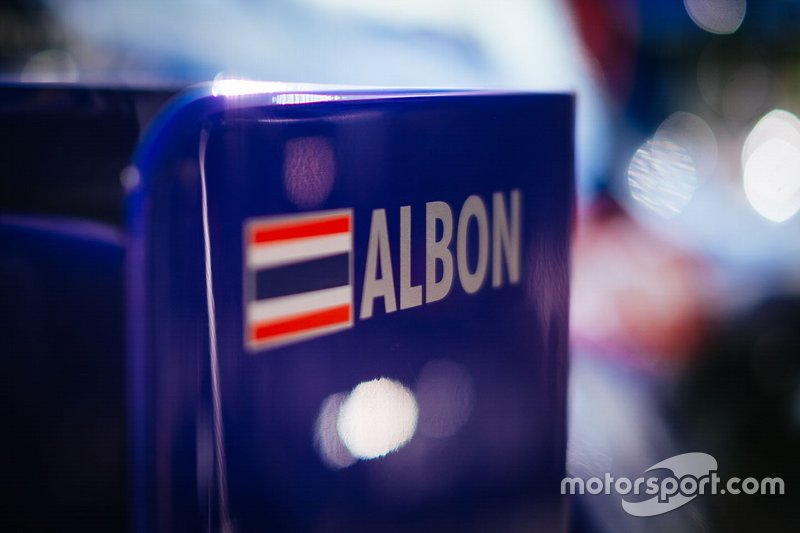 Dettaglio della monoposto di Alex Albon, Toro Rosso STR14