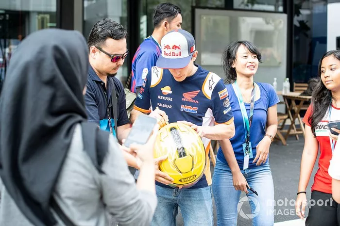 Marc Marquez, Repsol Honda Team visitó Indonesia el fin de semana