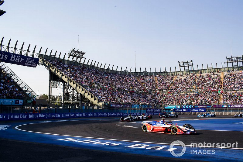 Pascal Wehrlein, Mahindra Racing, M5 Electro Oliver Rowland, Nissan e.Dams, Nissan IMO1, Lucas Di Grassi, Audi Sport ABT Schaeffler, Audi e-tron FE05