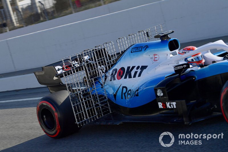 Williams FW42 con sensores
