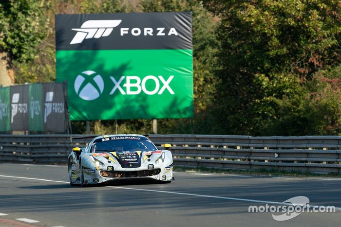 #72 Hub Auto Racing - Ferrari 488 GTE Evo: Morris Chen, Tom Blomqvist, Marcos Gomes