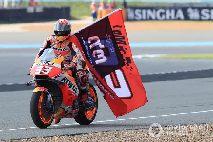 Ganador de la carrera Marc Marquez, Repsol Honda Team