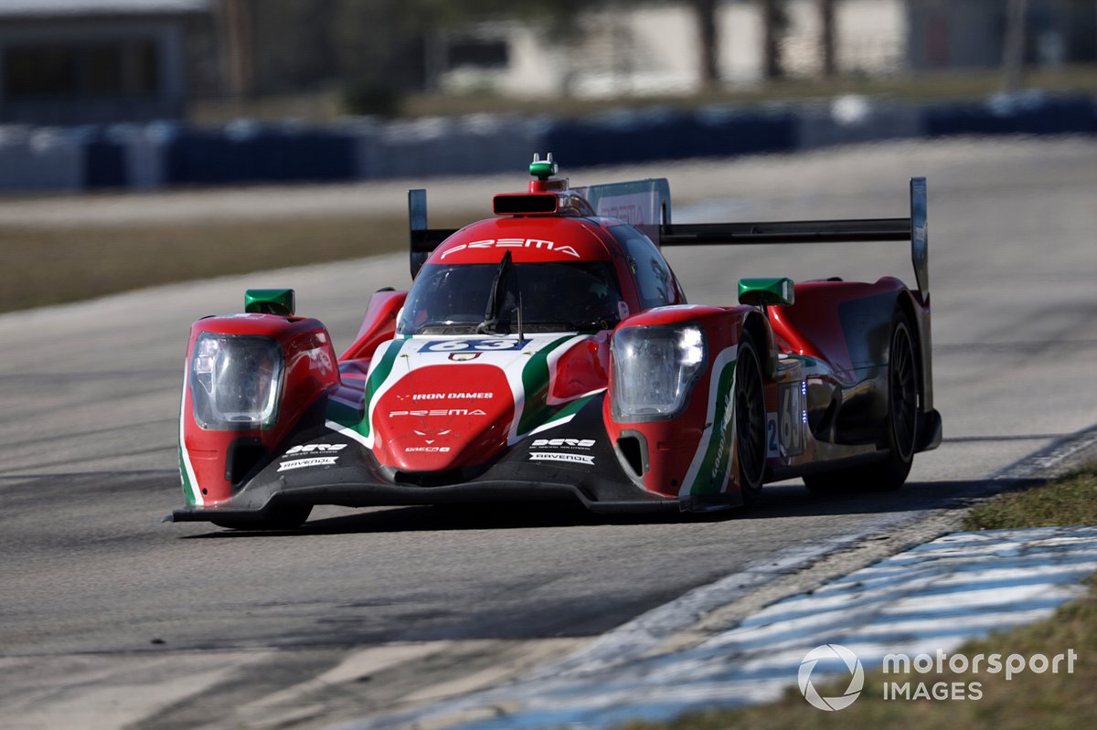 #63 Prema Racing Oreca 07 - Gibson: Doriane Pin, Mirko Bortolotti, Daniil Kvyat