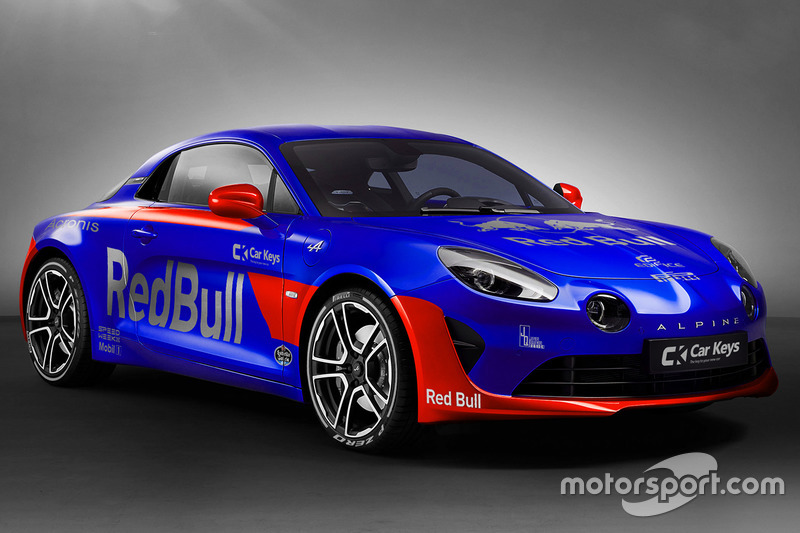 Alpine A110 en livery de Toro Rosso