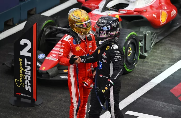 Charles Leclerc, Ferrari, Lewis Hamilton, Ferrari