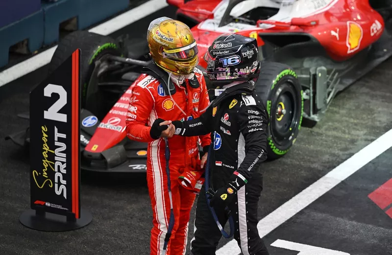 Charles Leclerc, Ferrari, Lewis Hamilton, Ferrari