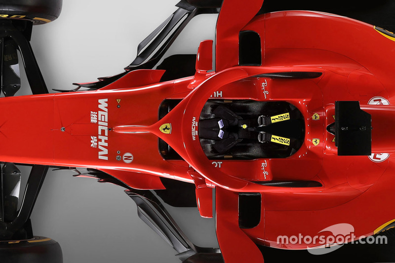 Ferrari SF71H halo detay