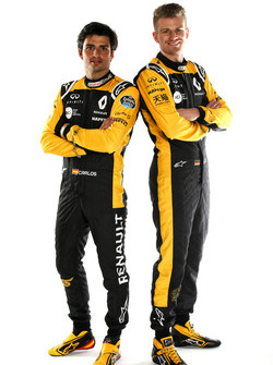 Carlos Sainz Jr., Nico Hulkenberg, Renault Sport F1 Team
