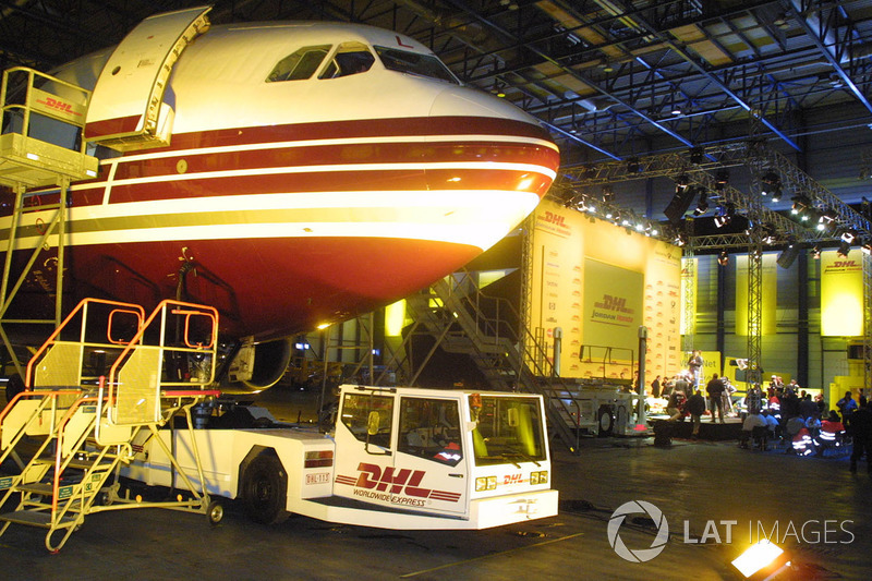 Presentazione DHL Jordan Honda, Aereoporto di Brussels