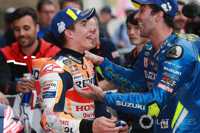 Marc Marquez, Repsol Honda Team, Andrea Iannone, Team Suzuki MotoGP