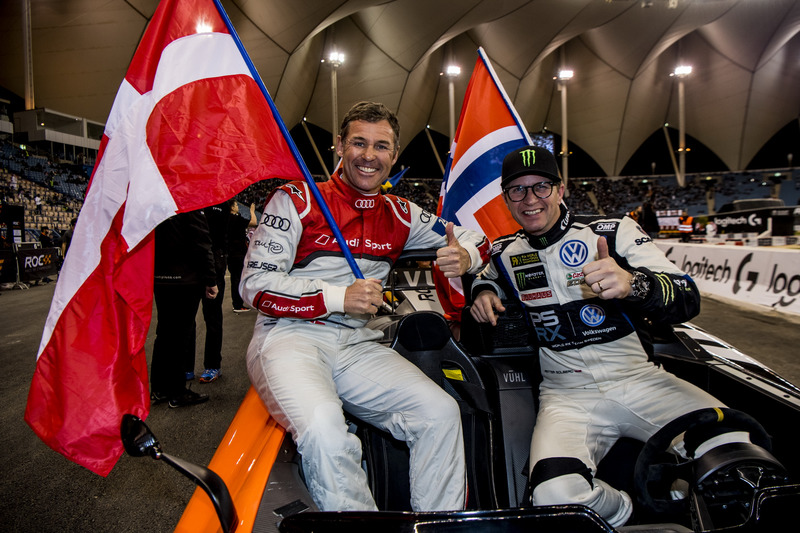 Tom Kristensen and Petter Solberg of Team Nordic