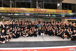 Mercedes AMG F1 team celebrations