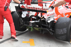 Ferrari SF70H: Diffusor