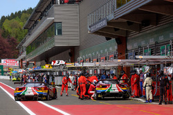 #51 AF Corse Ferrari 488 GTE EVO: Alessandro Pier Guidi, James Calado, #71 AF Corse Ferrari 488 GTE EVO: Davide Rigon, Sam Bird