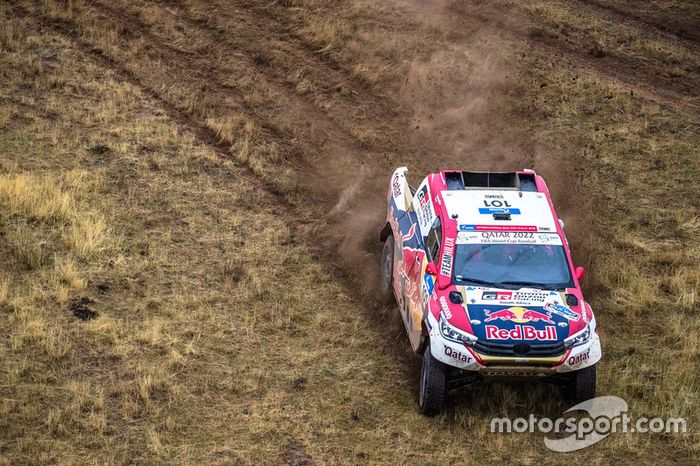#101 Toyota Hilux: Nasser Al-Attiyah, Mathieu Baumel