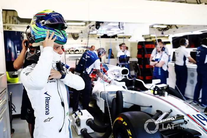 Felipe Massa, Williams en el garaje