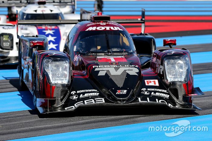 #1 Rebellion Racing Rebellion R-13: Andre Lotterer, Neel Jani, Bruno Senna, Mathias Beche, Gustavo Menezes, Thomas Laurent