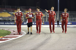 Себастьян Феттель, Ferrari йде треком з командою