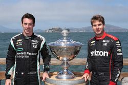 Contendientes por el CampeonatoSimon Pagenaud, Team Penske Chevrolet, Will Power, Team Penske Chevro