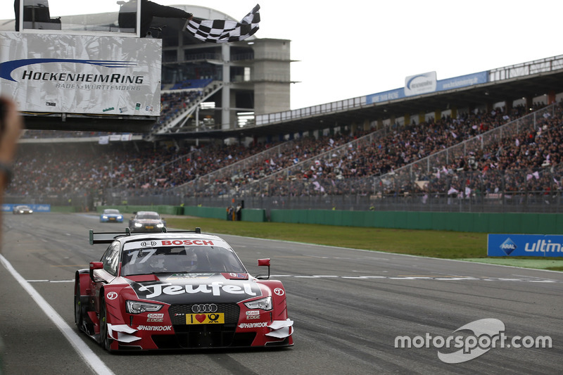 Race winner Miguel Molina, Audi Sport Team Abt Sportsline, Audi RS 5 DTM