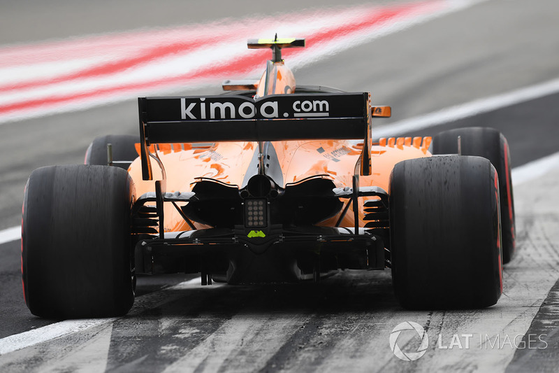 Задняя часть McLaren MCL33