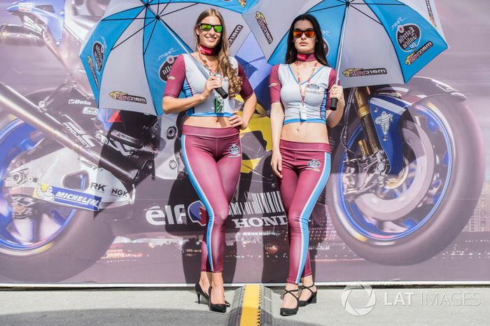 Chicas de la parrilla