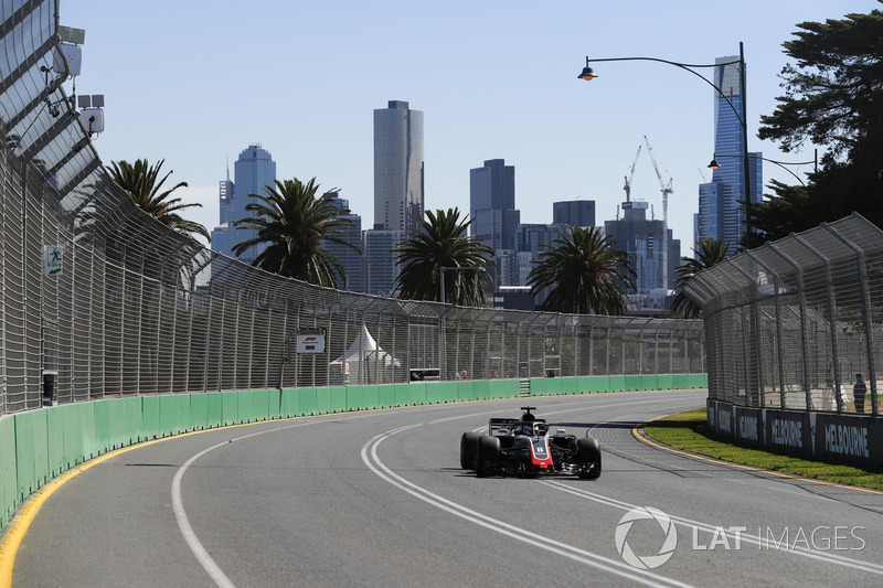 Romain Grosjean, Haas F1 Team VF-18 Ferrari