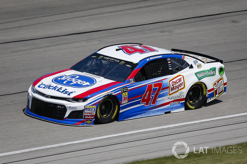 19. A.J. Allmendinger, JTG Daugherty Racing, Chevrolet Camaro Kroger ClickList