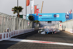 Sébastien Buemi, Renault e.Dams, at the start of the race
