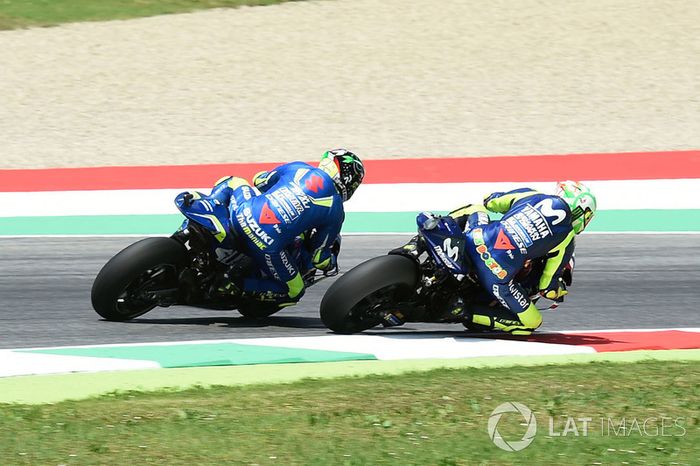Valentino Rossi, Yamaha Factory Racing, Andrea Iannone, Team Suzuki MotoGP