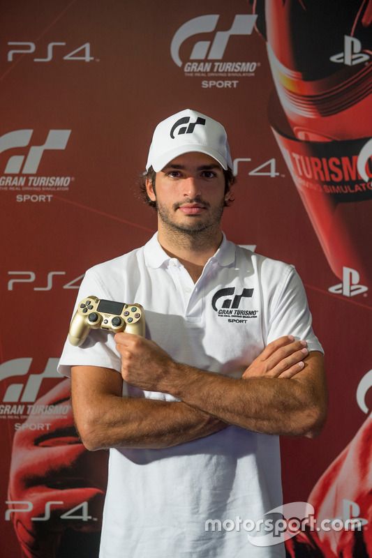 Carlos Sainz Embajador del GT Sport