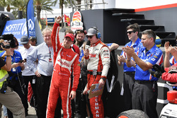 Race winner Sébastien Bourdais, Dale Coyne Racing Honda