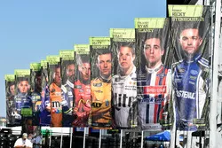 Fahnen: Teilnehmer der Round of 12 der NASCAR-Playoffs 2017