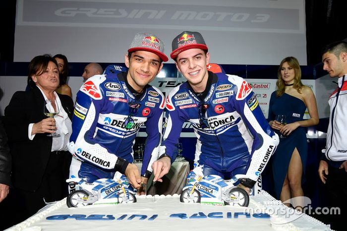 Jorge Martín, Gresini Racing Team y Fabio Di Giannantonio, Gresini Racing Team