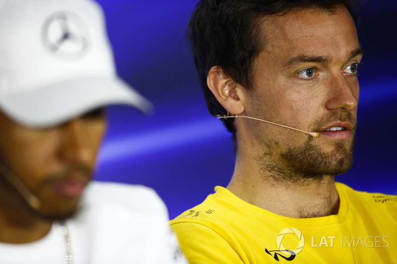 Jolyon Palmer, Renault Sport F1 Team, in the press conference