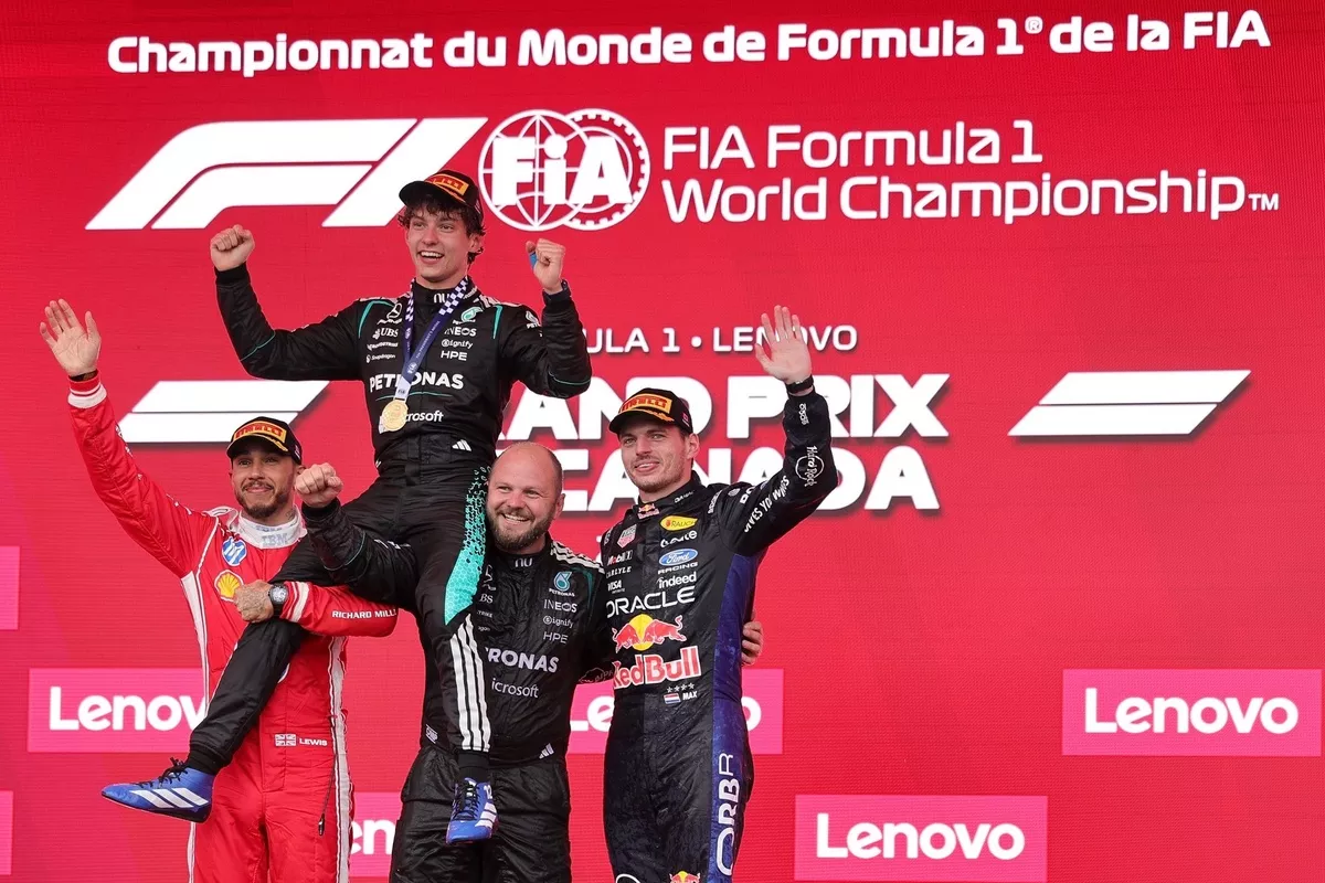 Andrea Kimi Antonelli, Mercedes, Lewis Hamilton, Ferrari, Max Verstappen, Red Bull Racing