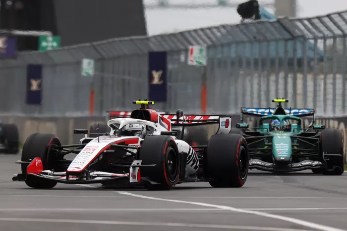 Fernando Alonso, Aston Martin Racing, Oliver Bearman, Haas F1 Team