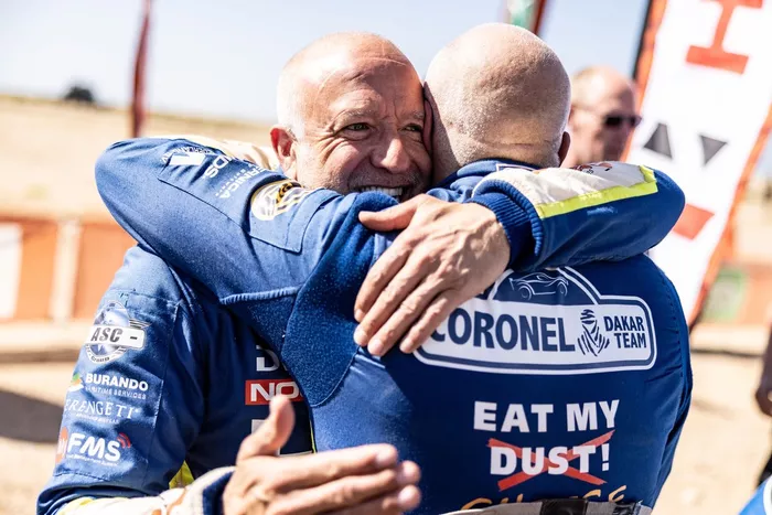 #237 Coronel Dakar Team Century CR7-T: Tim Coronel, Tom Coronel