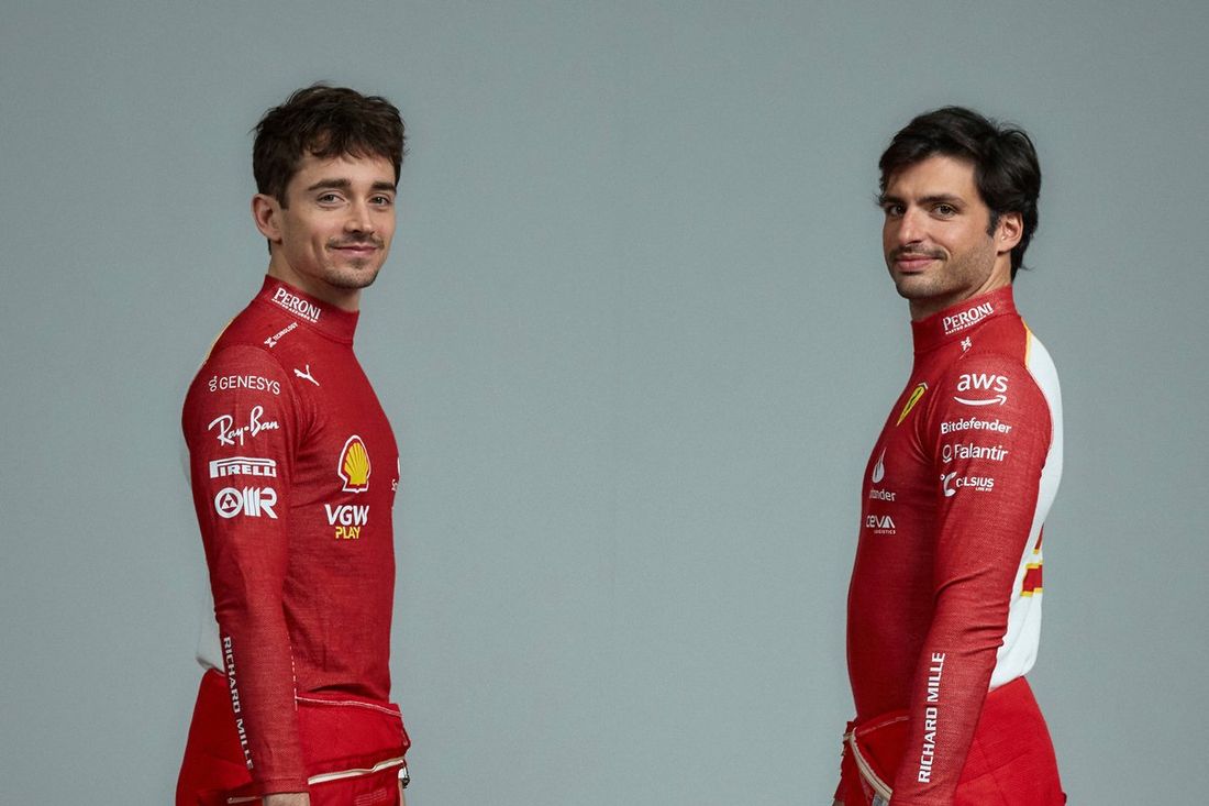 Charles Leclerc, Carlos Sainz, Ferrari
