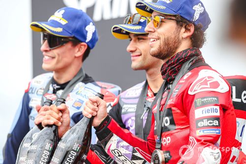 Jorge Martín, Pramac Racing, Marc Márquez, Gresini Racing, Enea Bastianini, Ducati Team