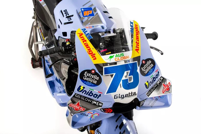 La livrée MotoGP de Gresini Racing